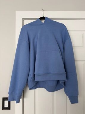 Auth.✅ NWOT Lululemon Steady State SuperLoft Hoodie in “Prep Blue” Size Medium💙